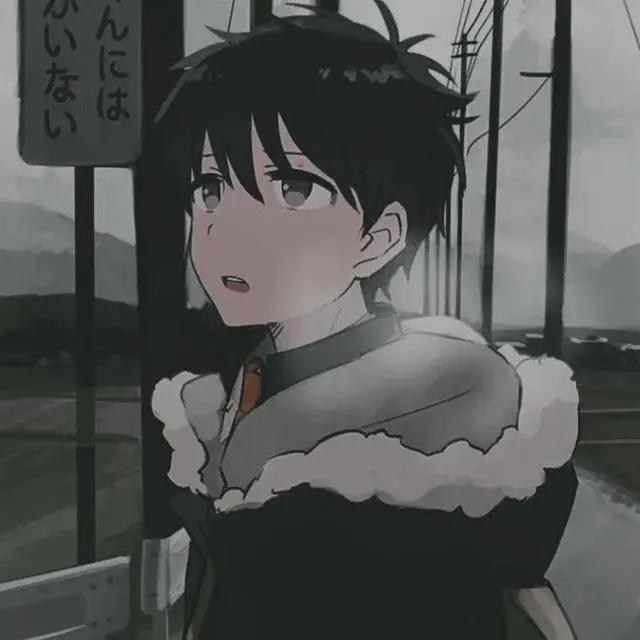 动漫男生头像丨她忍受海洋冰冷的寒意,探寻属于她的王子