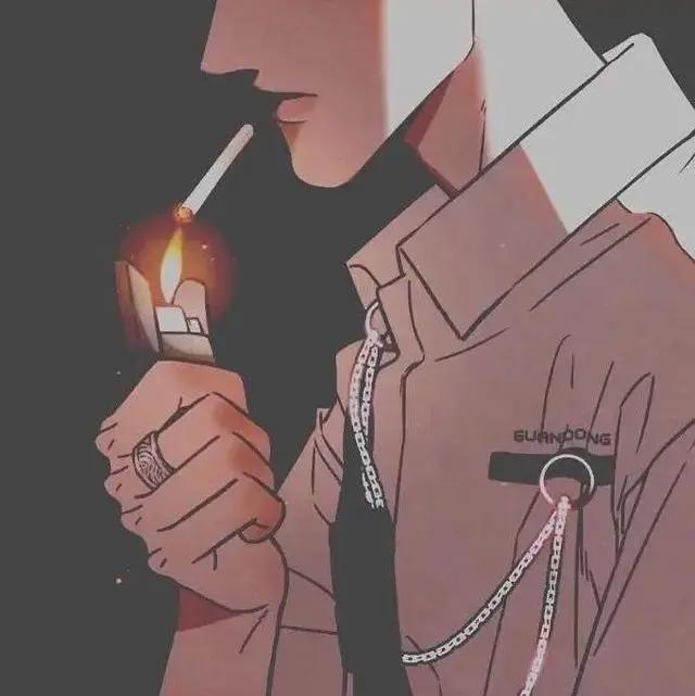 男生动漫头像丨如果天黑了夜深了心的门没锁