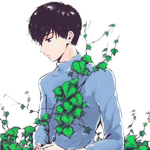 超帅气的二次元动漫男生头像，记得你每一次的微笑，因为那是你！