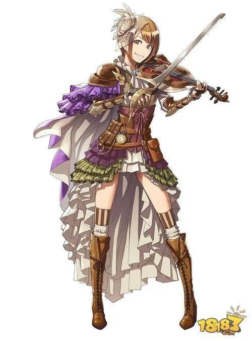 二次元美女小提琴家Ayasacosplay玩转次元之音