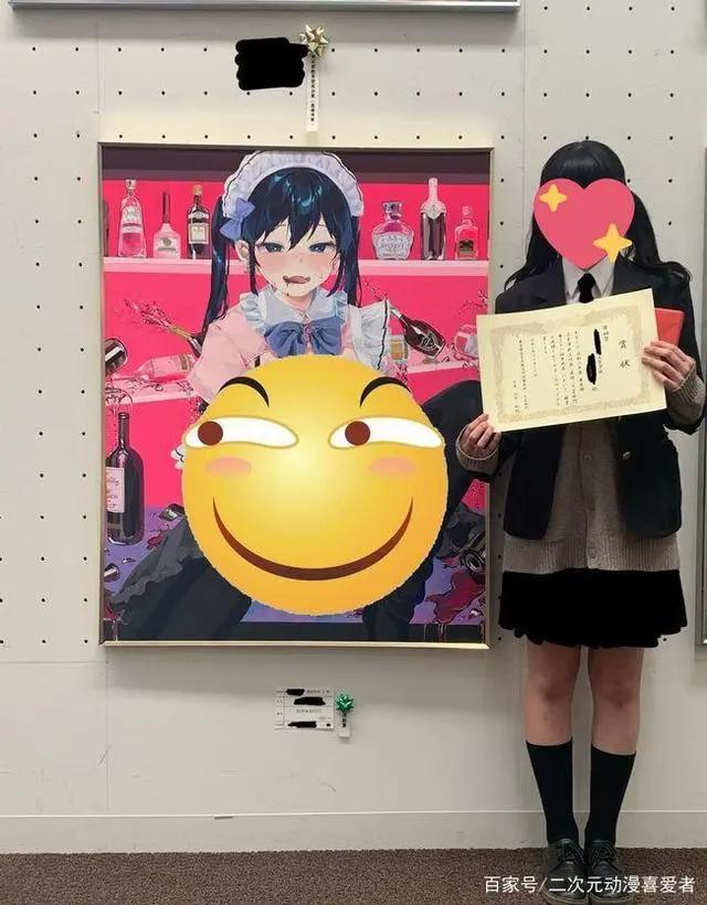 JK创作二次元女仆图获奖，“本子”被当作模范，竟没看出哪有问题
