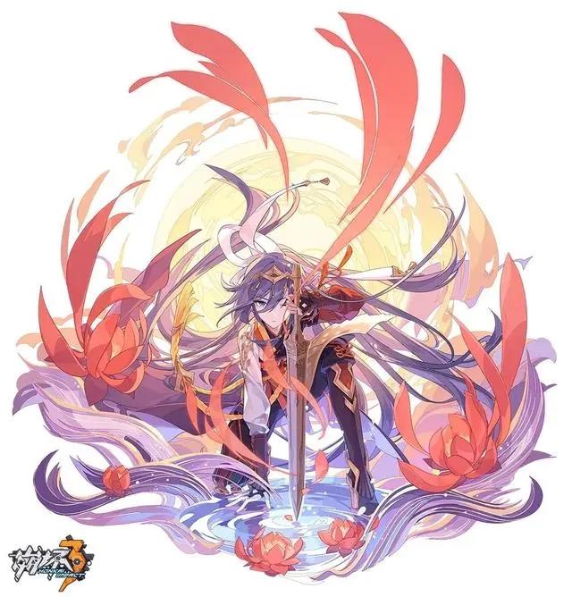 英姿飒爽女武神，崩坏三插画分享，喜欢就收藏吧