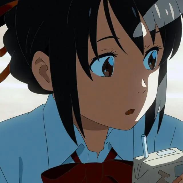 「第117期」动漫女头：你的名字宫水三叶无水印女生头像