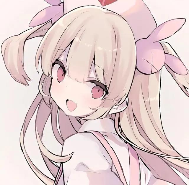 粉色系动漫女头