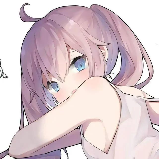 粉色系动漫女头
