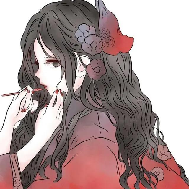 动漫女头：爱情像是一张又一张电影票根，错把电影当做人生