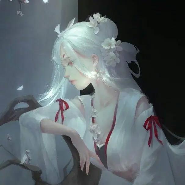 动漫古风女头：我会照顾好我挑剔的胃和爱笑的自己