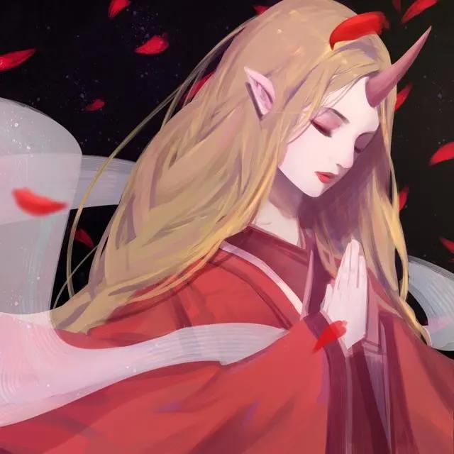 红色动漫女头已送达