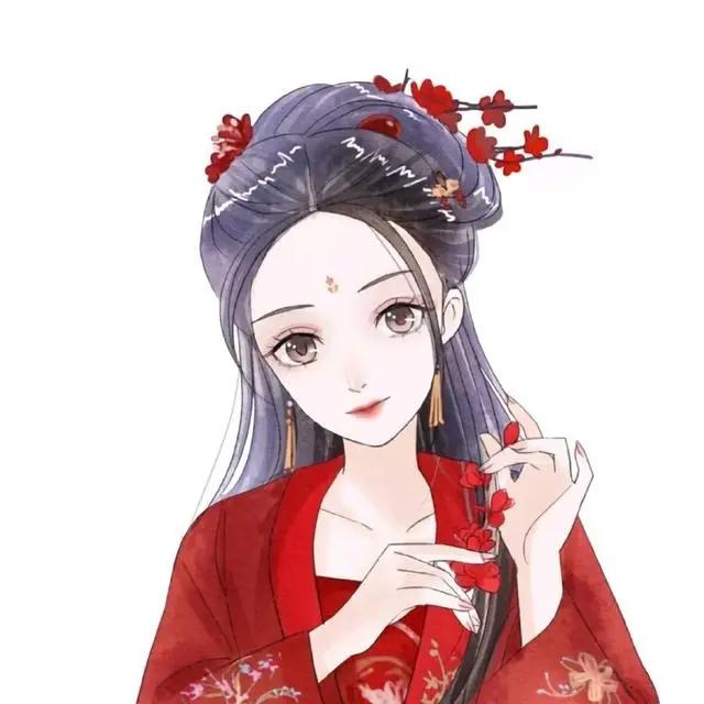 红色动漫女头已送达