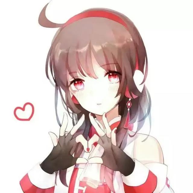 红色动漫女头已送达
