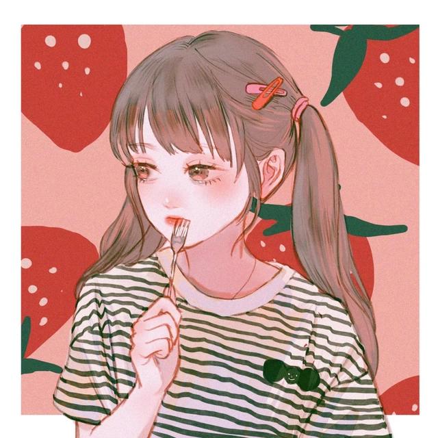 红色动漫女头已送达