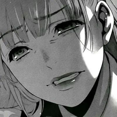 头像：暗黑系动漫女头