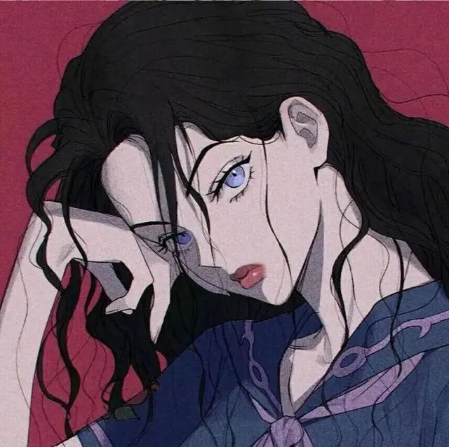 动漫女头｜霸气御姐风动漫女生头像