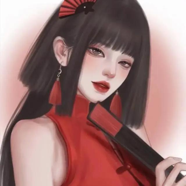 动漫女头优限女生头像