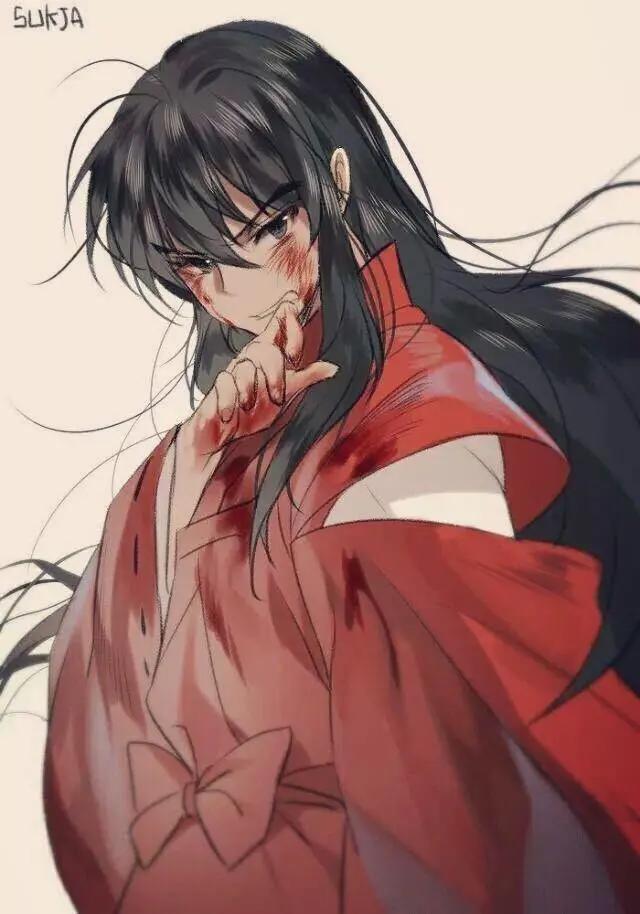 古风动漫美男子头像，风还在刮雨还在下，你何时回家！