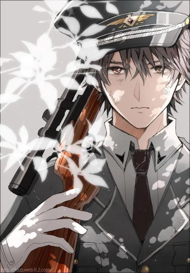 二次元动漫美图：风度翩翩美少年的壁纸头像，精选p站大神的画作