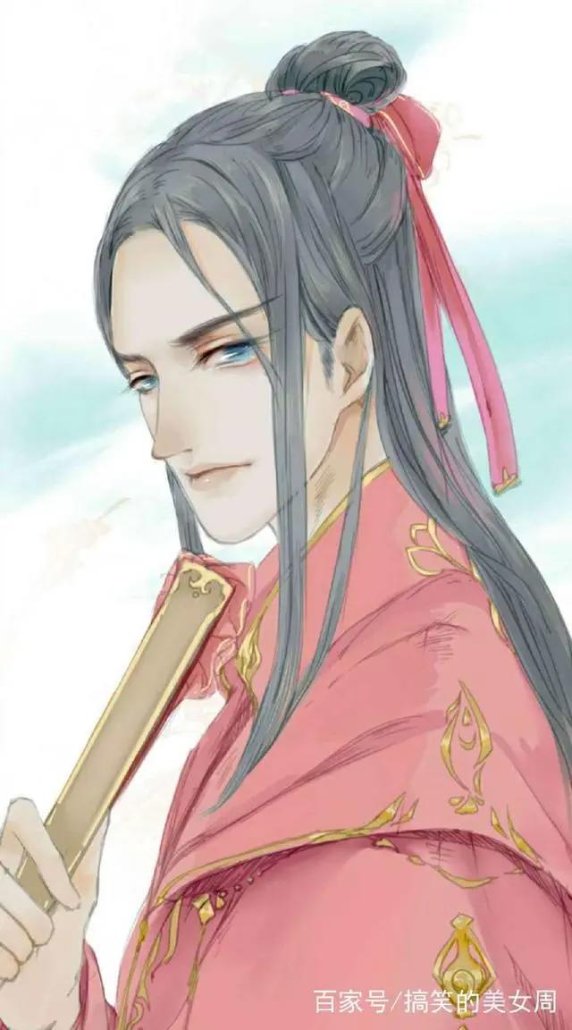 古风动漫男生头像，这个古风的美男子实在太妖孽了，抱走吧！