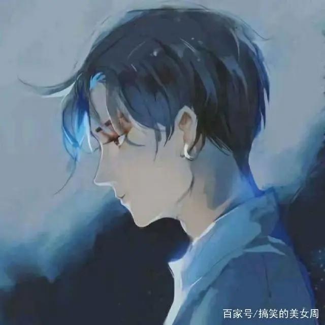 妖艳的美男子动漫头像，因为深情所以偏执！