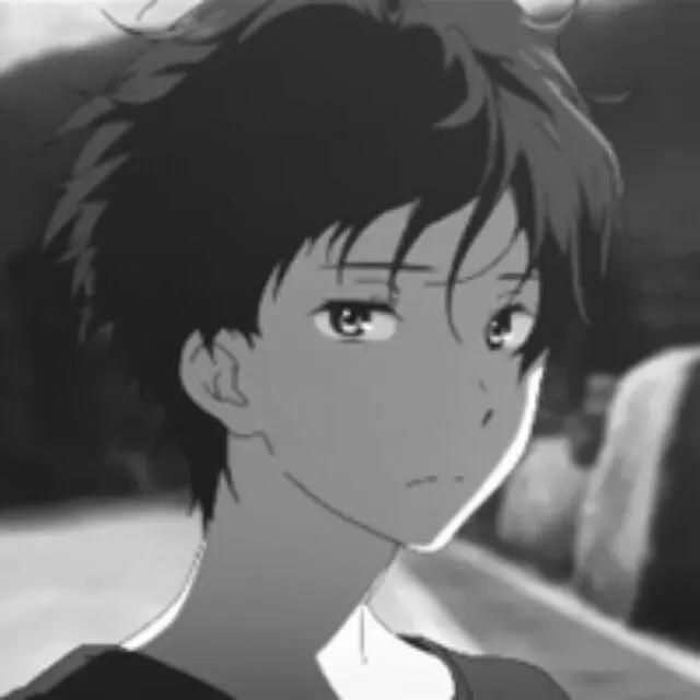 动漫男生头像丨海德格尔说,思是语言之诗