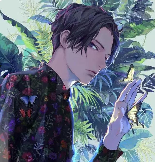 动漫男生头像丨“爱情本来就是你中有我，我中有你”
