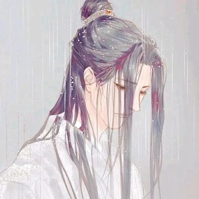 酷酷的古风动漫男生头像，沧海已枯石未存，桑田入秋人已故！