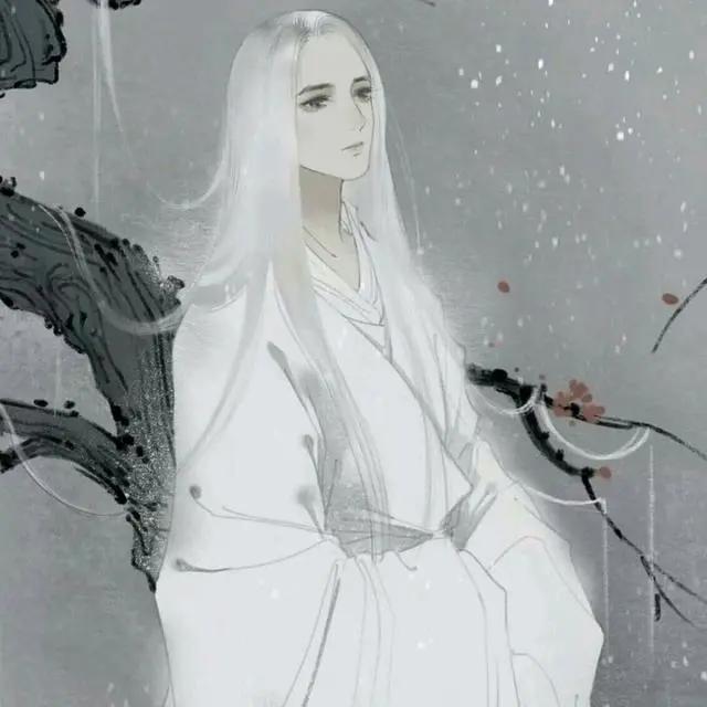 酷酷的古风动漫男生头像，沧海已枯石未存，桑田入秋人已故！