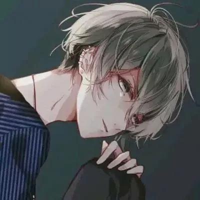 动漫男生头像：白茶清欢无别事，我在等风也等你