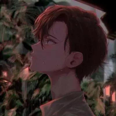 动漫男生头像：白茶清欢无别事，我在等风也等你