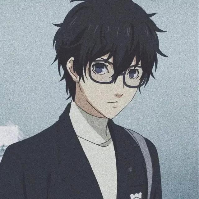 二次元动漫男头:我们都遍体鳞伤,也慢慢坏了心肠