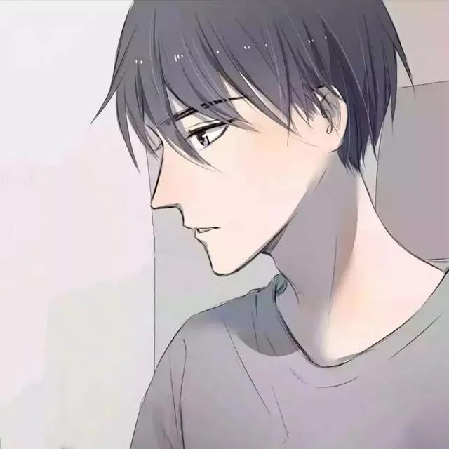 动漫男生头像：余生大概没有人拥抱自己了吧