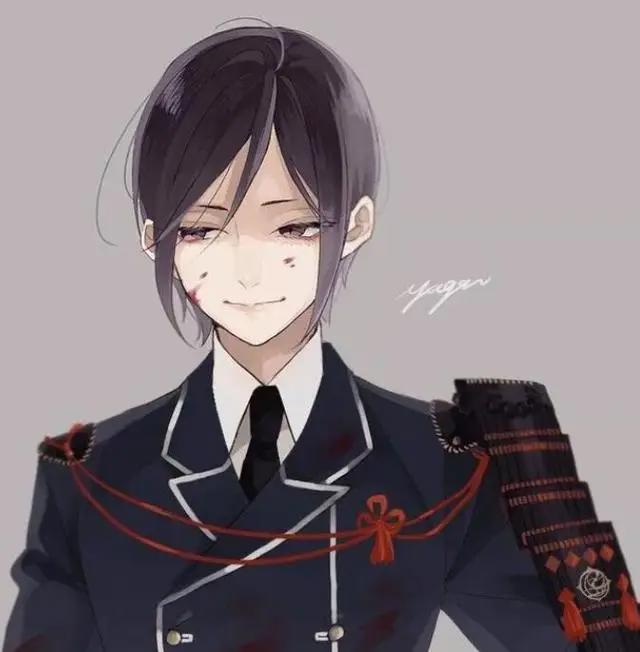 动漫二次元男生头像壁纸：有生之年能遇见你竟花光我所有运气