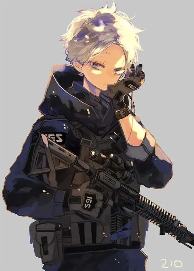 酷酷的二次元动漫男生头像，暗恋是一个人的兵荒马乱！