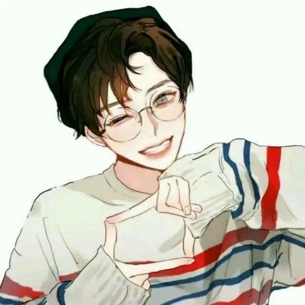 帅气小哥哥动漫男生头像，我不会寒嘘问暖，但我能做到将心比心！