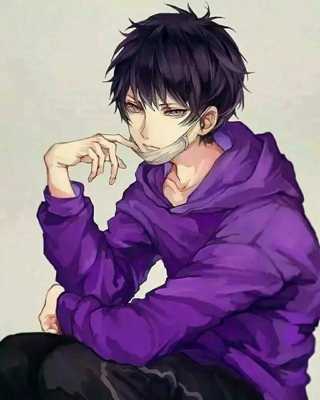 二次元动漫男生头像，我很平凡也很简单，骨子里的我却很勇敢！