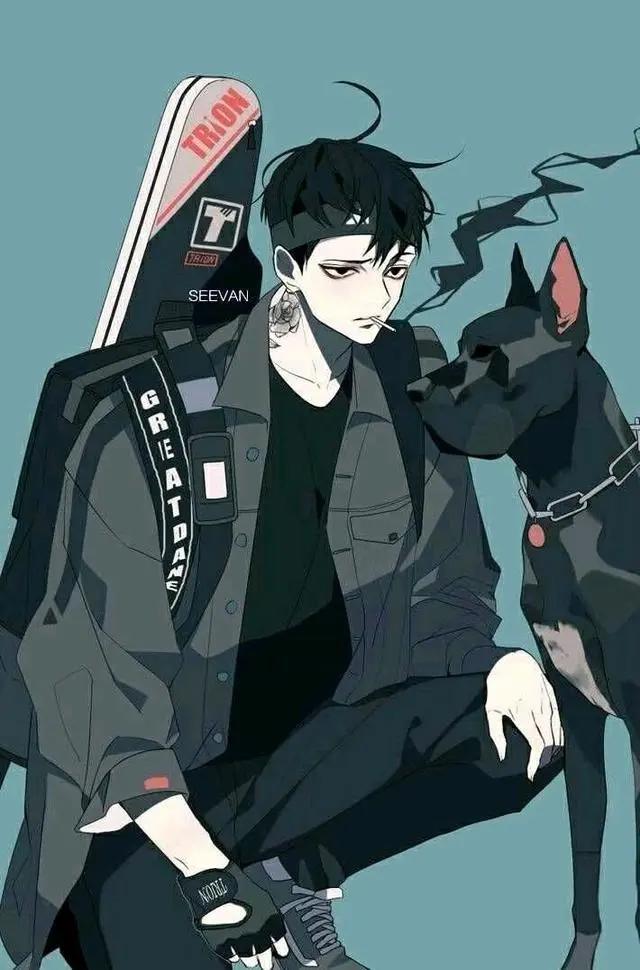 酷酷的动漫男生头像，既然遇见何必视而不见！
