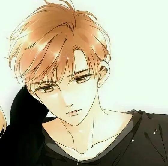 阳光开朗二次元动漫男生头像，不管发生什么别放开我的手！