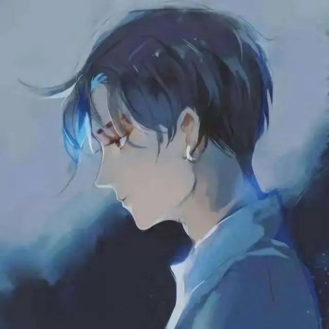 酷酷的二次元动漫男生头像，人生，犹如一片汪洋大海，看不完！