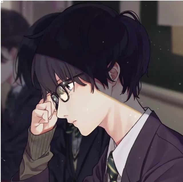 动漫男生头像：愿有人陪你走过风花雪月，看尽千山万水