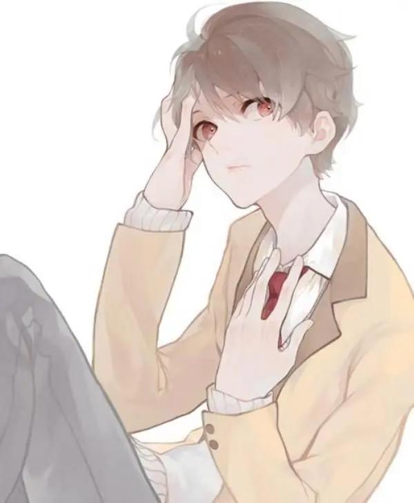 超可爱二次元动漫男生头像，因为面子我们丢了自己的爱情！