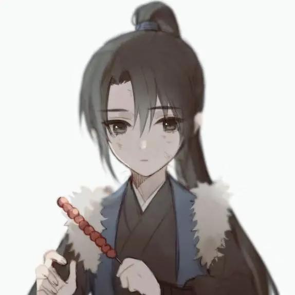 超帅气的古风动漫男生头像，不能久伴，就别深拥！