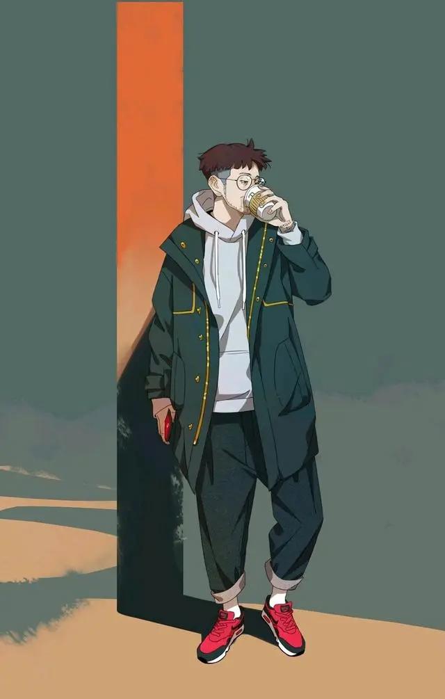 超帅气小哥哥动漫男生头像，我们都输在了一场名叫爱情的游戏中！