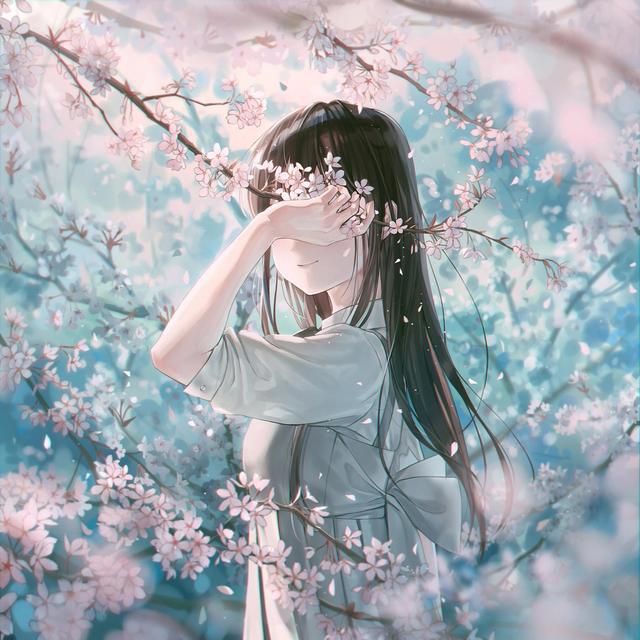 动漫壁纸、头像｜P站精选｜寒冷冬日，你比春天先到一步