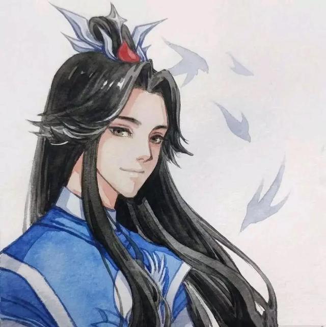 超个性动漫情头：他风尘仆仆走向我，胜过所有遥远的温柔