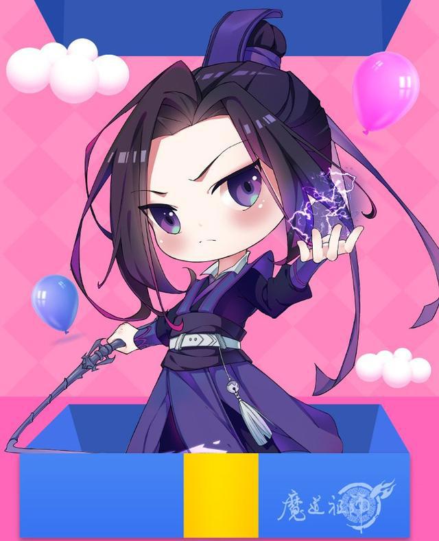 魔道祖师：Q版动画人物来袭，避尘剑的长度确定了，鬼将军超可爱