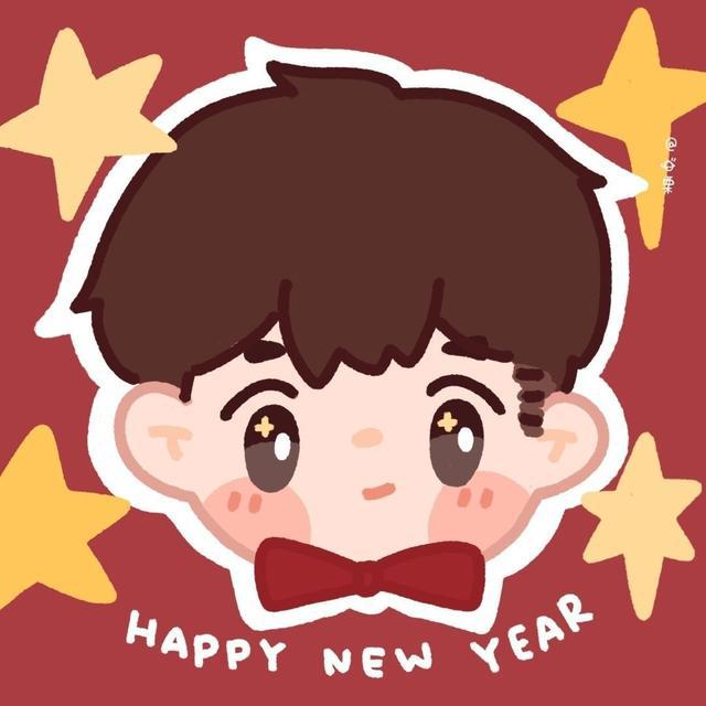 新年动漫情侣头像/搞怪动漫情头
