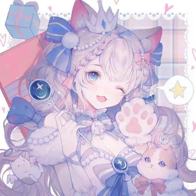 二次元唯美动漫女生头像｜似朝朝，亦暮暮