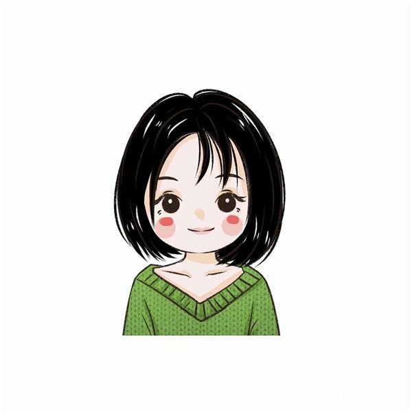 动漫头像女小红书手动漫手绘头像女唯美手绘图像女生头像卡通