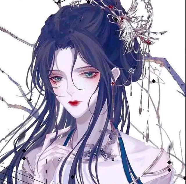 动漫女生头像:热情这东西耗尽了,就只剩下疲惫和冷漠