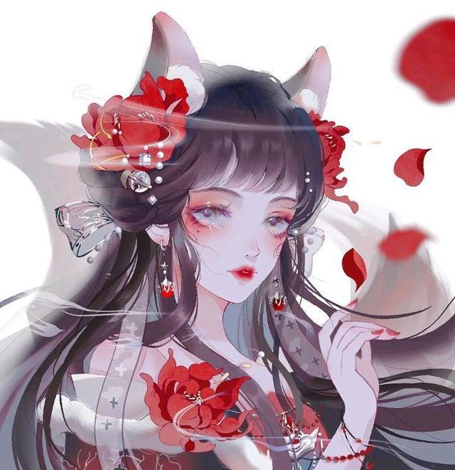 动漫女生头像:热情这东西耗尽了,就只剩下疲惫和冷漠