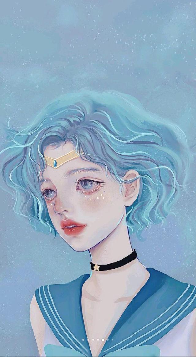 动漫女生头像:热情这东西耗尽了,就只剩下疲惫和冷漠